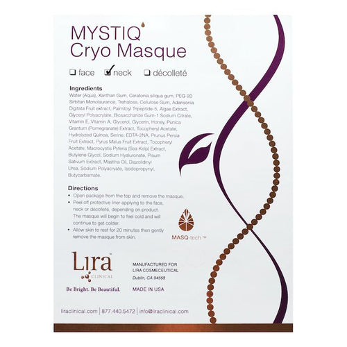 Lira Clinical-MYSTIQ~ Cryo Neck Masque