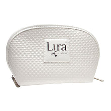Load image into Gallery viewer, Lira Clinical White Travel Cosmetic Bag